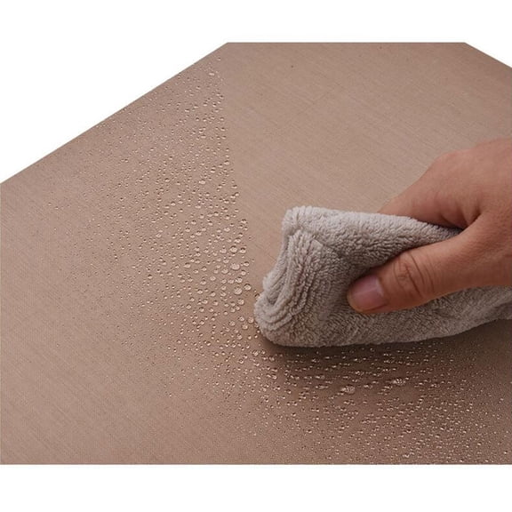 HONMEET 2Pcs Oven Mat Liner for Bottom Use Grease Proof Reusable Glass Fiber