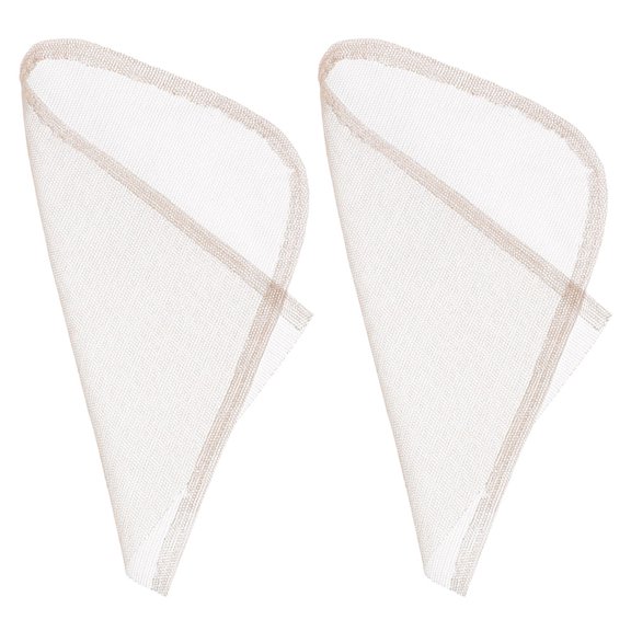 HONMEET 2Pcs Lace Net Base for Making Lace Wigs Brown Soft and Sturdy Material for DIY Use