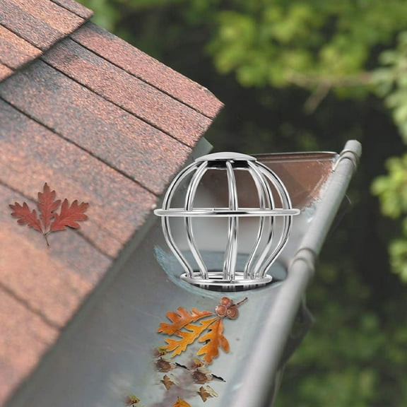 HONMEET 2Pcs Leaves Guarding Leaf Filters For Gutters 10.5x7.5x4In