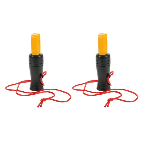 HONMEET Plastic Call Set, 2 Pieces Multi-Color, Ideal for Parties, Outdoor Fun, Hunting, and Bird Watching