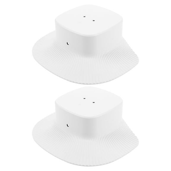 HONMEET Waterproof Camera Cover, Plastic, White, Universal, for Home Security