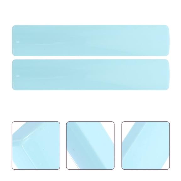 HONMEET 2Pcs Paper Weight Decorative Rectangular Sky-blue for Calligraphy Tools