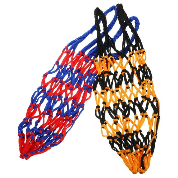 HONMEET 2Pcs Portable Basketball Net Mesh for Sports Balls