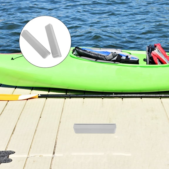 HONMEET 2-Pack Kayak Seat Holder PVC Clips with 3-Hole Mounting for Inflatable Boat Accessories and Gear