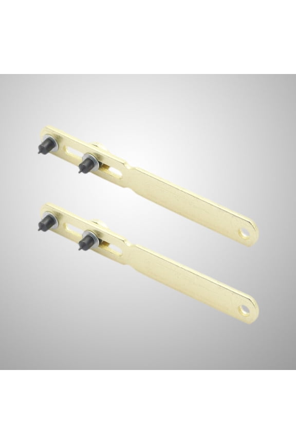 2pcs Golden Watch Case Opener Tool with Dual Design for Easy Back Removal Repair Tool Kit