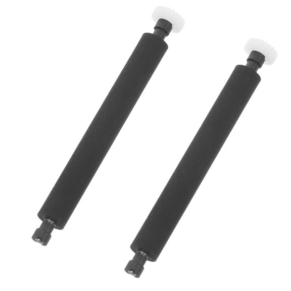 HONMEET 2Pcs Printer Replacement Parts Plastic Platen Roller with Gear for Thermal Label Printers