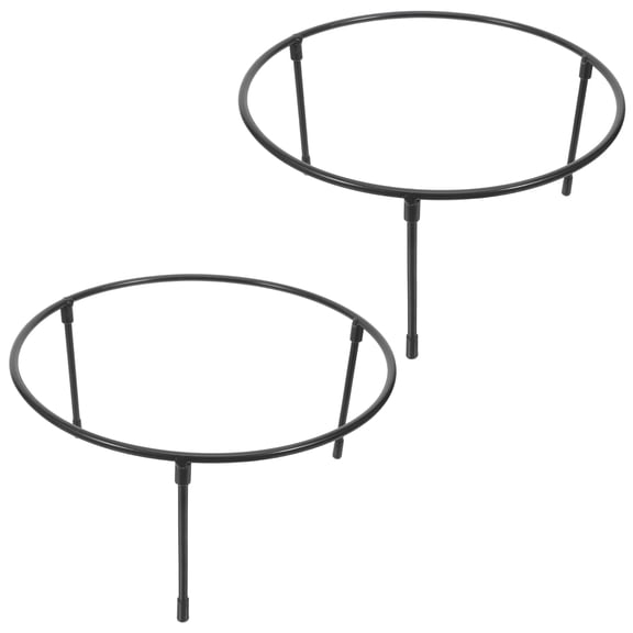 HONMEET 2Pcs Quick Assembly Metal Pizza Rack with Universal Fit for Mainstream Pizza Pan Sizes