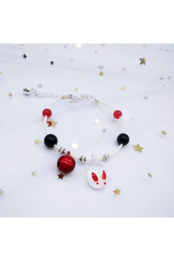 2Pcs Classic Bracelet Rabbit Lover Style Fashionable Couple Accessory