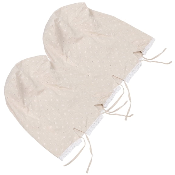 HONMEET 2Pcs Removable Beige Fabric Insert for Storage Basket with Sturdy Fit and Smooth Texture