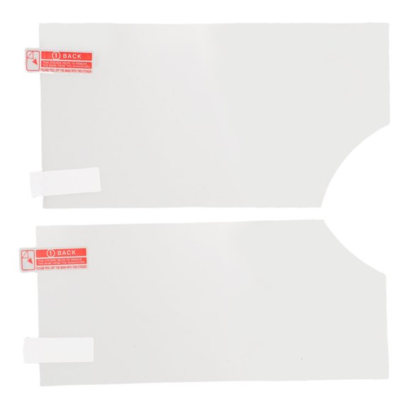 HONMEET 2Pcs Transparent Guitar Pickguard Sticker for Acoustic Guitar Scratch Resistance