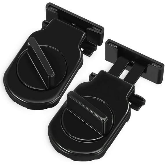 HONMEET 2Pcs Sliding Window Stops with Heightened Security Features and Aluminum Alloy Build