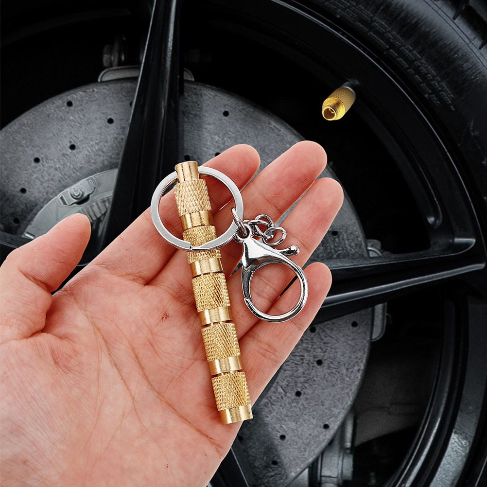 HONMEET 2Pcs Tire Deflation Valve Tools Copper Tire Deflator For Car ...