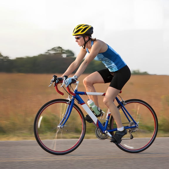 HONMEET 2Pcs Universal Bike Toe Straps Black Polyester Webbing Adjustable for Road and Mountain Bikes