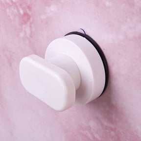 HONMEET 2- Mounted Bathroom Grab Bars, White Plastic and Stainless Steel Safety Handrails for Support