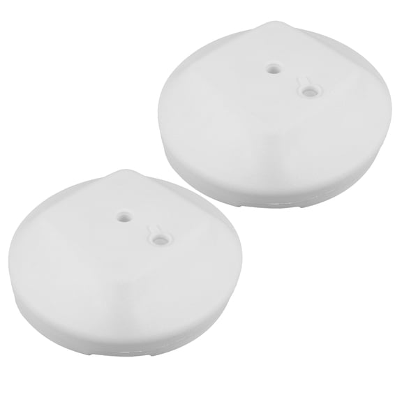 HONMEET White Plastic Water Filling Base for Balloon Stand Stability and Support in Outdoor Events and Parties