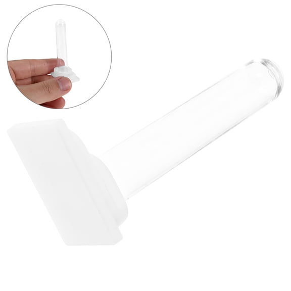 HONMEET 2Pcs White Plastic Ant Water Feeder Nest Accessory Stable Upright Liquid Feeding Station