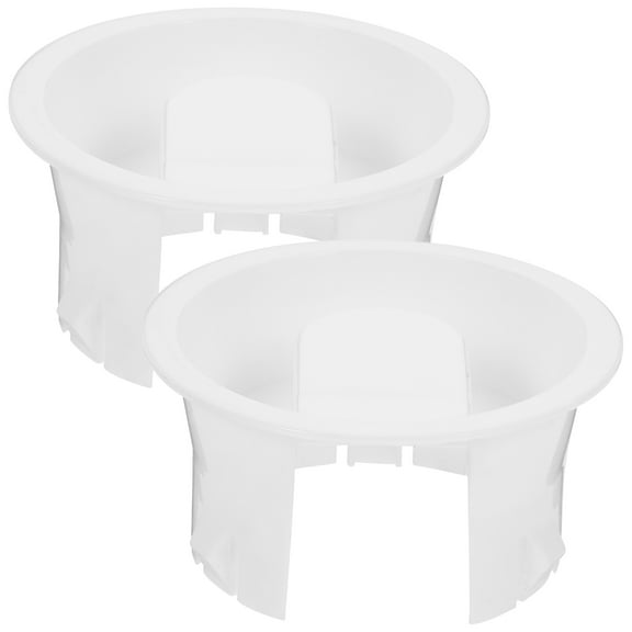 HONMEET 2Pcs White Plastic Water Pitcher Lid Sealing Cover for Kitchen Pitcher Replacement