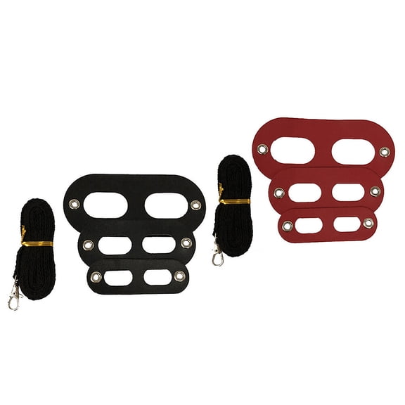 HONMEET 2Set Nylon Reptile Harness with Pet Hauling Cable Assorted Colors Portable and Safe