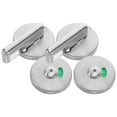 thumbnail image 1 of HONMEET 2Set Stainless Steel Bathroom Door Lock with Occupied Vacant Indicator, 1 of 7