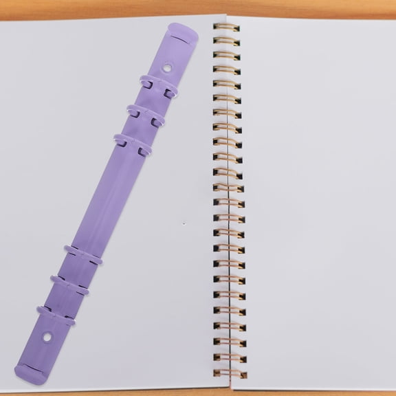HONMEET Lavender Metal Binder Mechanisms for Notebooks, Stylish Design, 2 Pieces for Scrapbooking and Organizing