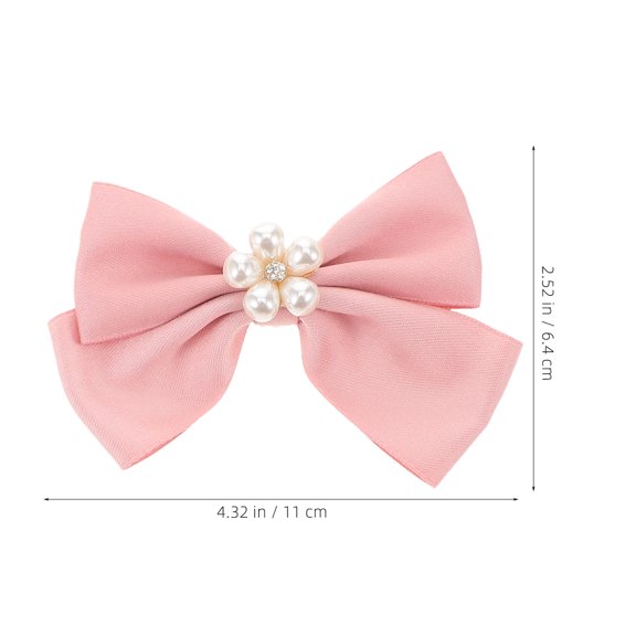 HONMEET 2pcs Bowknot Metal Shoe Clips Decorative Accessories for Women’s Shoes Party and Casual Wear