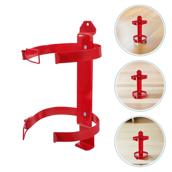 HONMEET 2-Pack Red Wall Mount Brackets Universal Holder for Secure, Stable and Easy Wall Installation