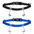 thumbnail image 1 of TABLZONE Adjustable Race Number Belt, Assorted, Lightweight, Quick Adjust, Secure Bib, 2Pcs, 1 of 7