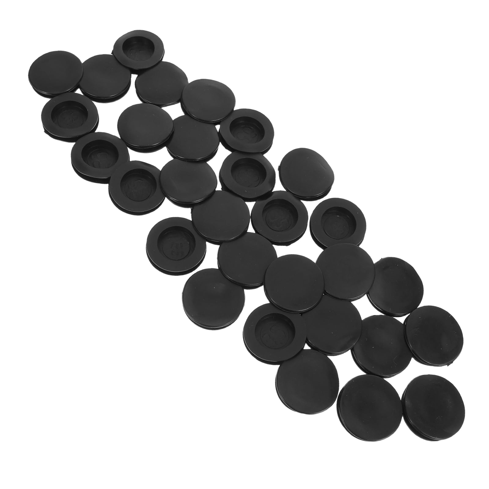 HONMEET Elegant Black Soft Rubber Coin Bank Stopper, Doublelayered ...