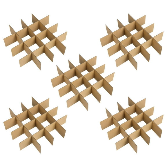 HONMEET 30Pcs Cardboard Storage Dividers for Shipping and Organizing Accessories, and Design