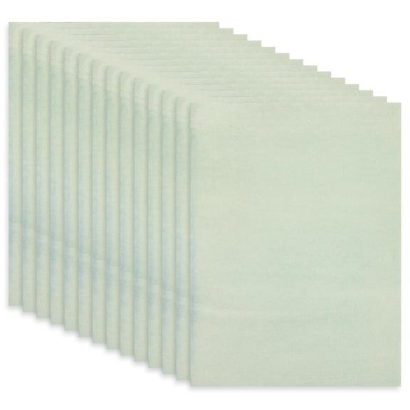 HONMEET 32 Sheets of Sun Sensitive Paper for DIY Olive Green PVC Art Creation