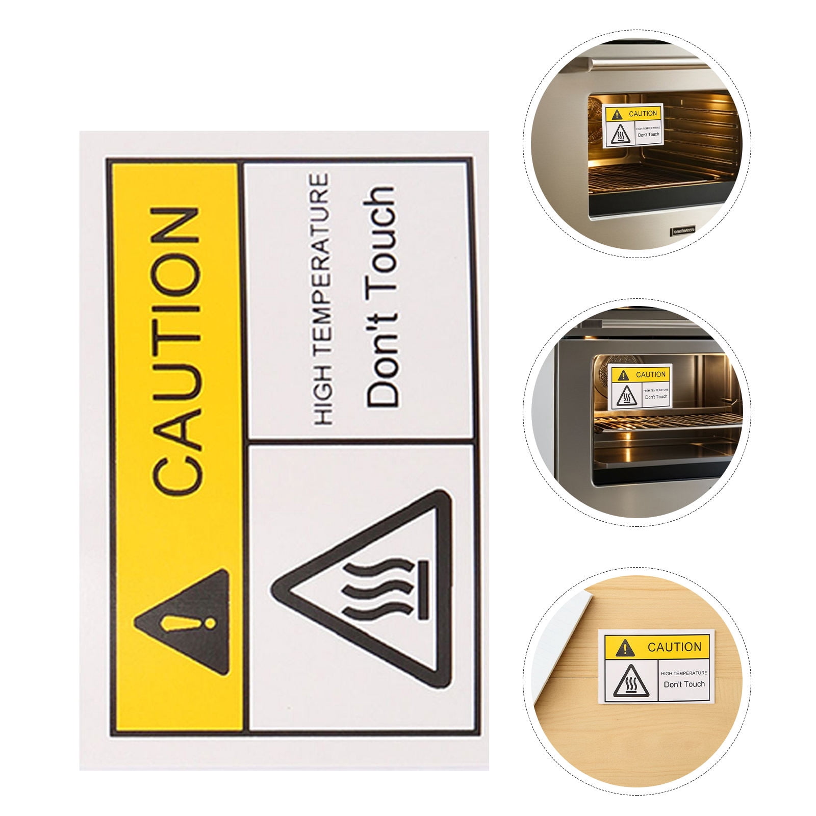 Warning Label Blower HONMEET 3Pcs Heat Resistant Safety Warning Label Stickers for Equipment ...