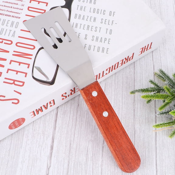HONMEET 3-Piece Wooden Pie and Cake Server Set with Pizza Shovel - Kitchen Serving Tools for Baking and Dining