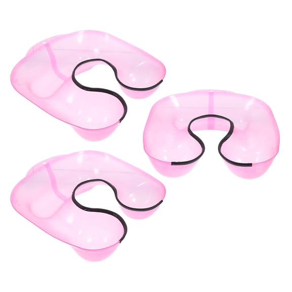 HONMEET Hair Styling Tools Pink Abs 3Pcs For Salon Use