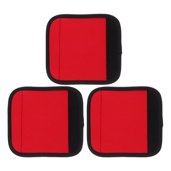 HONMEET 3Pcs Pull Up Handle Grip Covers with Protective Padding for Barbell Exercises