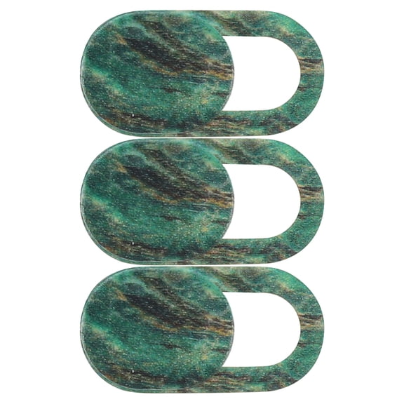 HONMEET Green Privacy Sliding Cover for Laptop and Phone, 3 Pieces, Anti- Screen Protector Filters