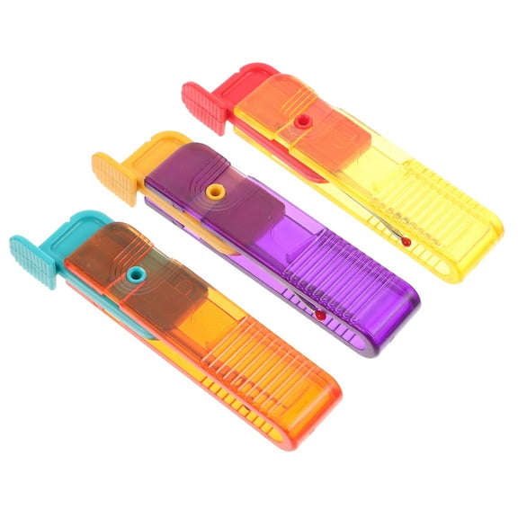 HONMEET 3Pcs Sewing Unpicker Tool in Purple for Crafting with Ergonomic Handle to Unpick Seams