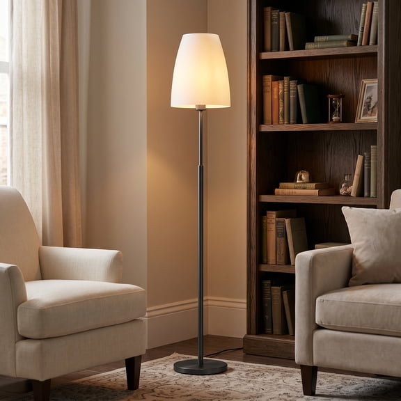 HONMEET 3Pcs Table Lamp Shade White Plastic Universal Simple Style for Bedroom and Reading