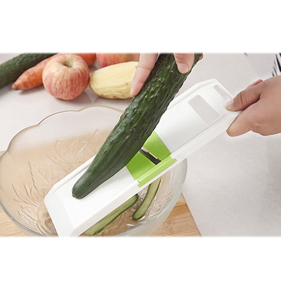 HONMEET Multifunctional Kitchen Set, Veggie Chopper Grater, 3Pcs Slicer for Tomato Carrot, Dishwasher Safe