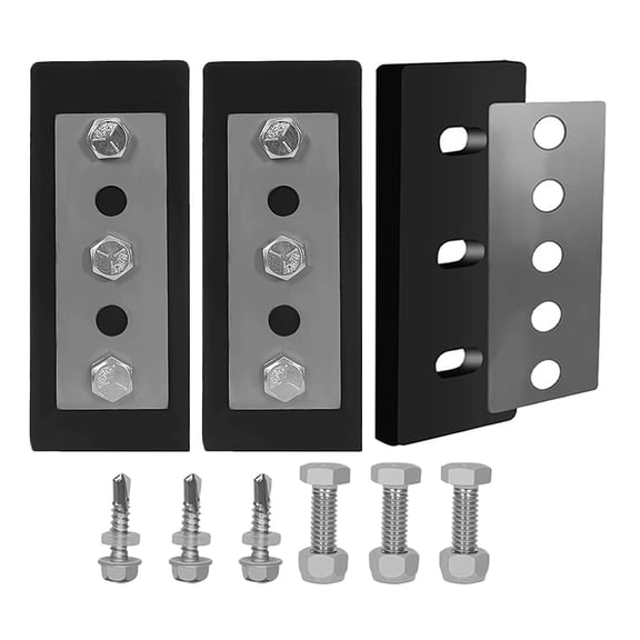 HONMEET 3-Piece Black Impeller Replacement Set for Improved Performance and Everyday Use Accessories
