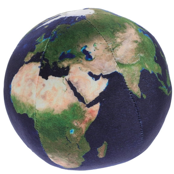 HONMEET 4 Sphere Globe Pillow Decorative Plush Pillows for Classroom and Dorm Rooms 6.7Inch Unique Design