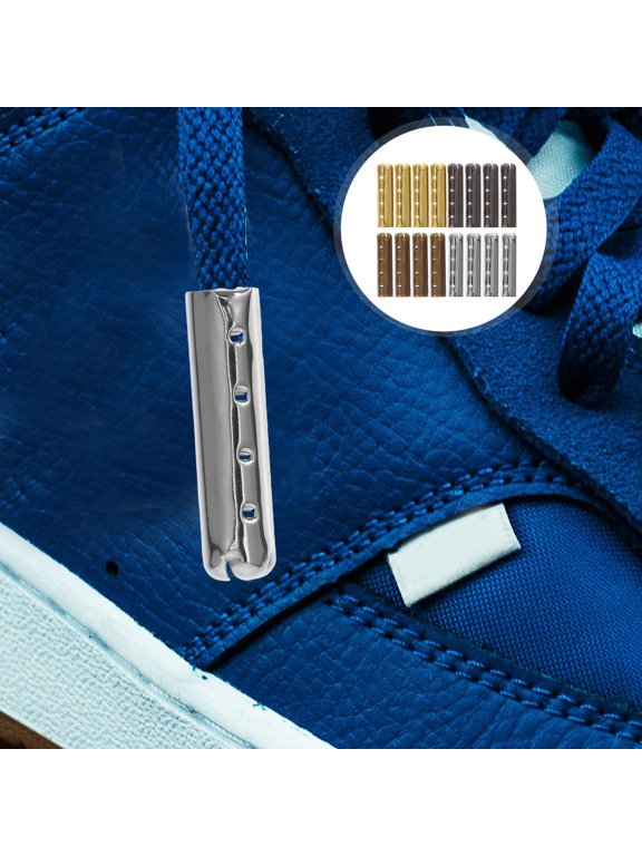 Metal Tips, Multi-Color Ends for Shoes, Stylish Replacement Accessories for Sneakers and Boots