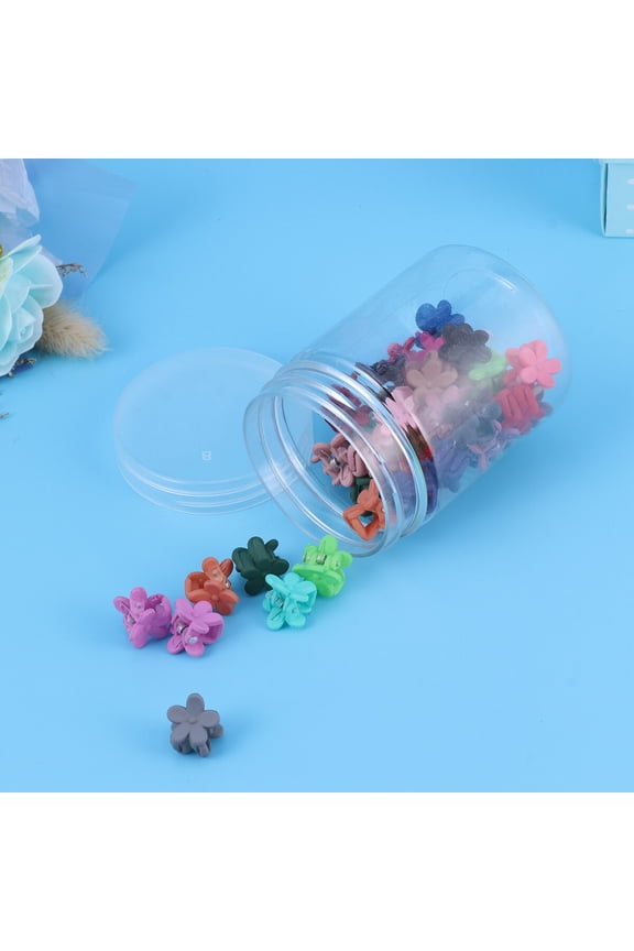 40pcs Mini Hair Clips for Girls, Assorted Color Plastic Hair Pins for Daily Styling and Everyday Use