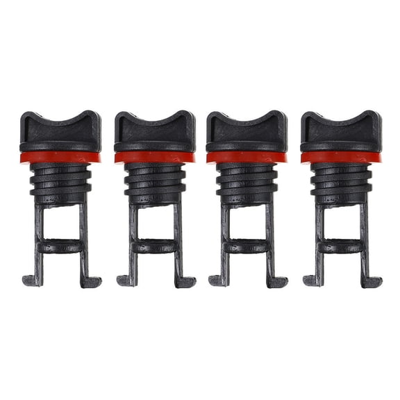 HONMEET 4Pack Fishing Kayak Plug Nylon Drain Stoppers for Preventing Water Entry