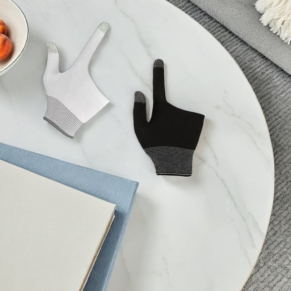 HONMEET 4 Pairs Two-Finger Gaming Gloves with Advanced and Touchscreen Compatibility for Enhanced Performance