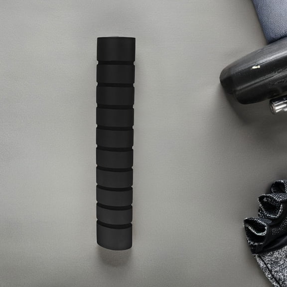 HONMEET 4Pcs Black Foam Squat Pad Set for Barbell Neck Shoulder Support with Sweat Absorbing Material
