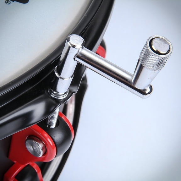 HONMEET 4Pcs Plated Silver Drum Key Essential Metal Tool for Fast Drumhead Removal