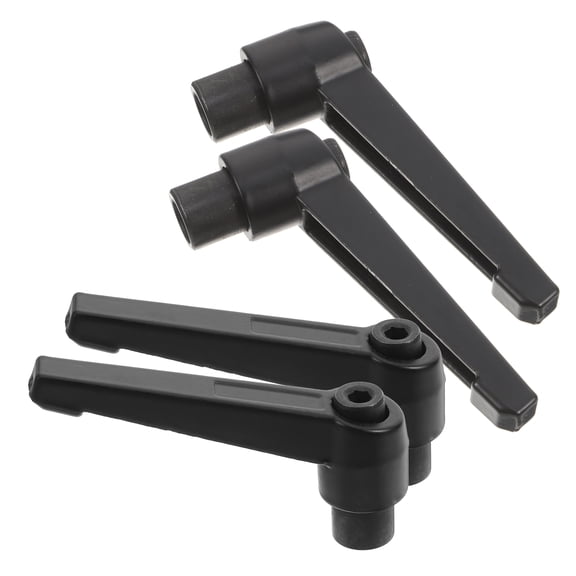 HONMEET 4Pcs Female Thread Fixing Handle Threaded Stud Knobs Aluminum Alloy for Professional Use