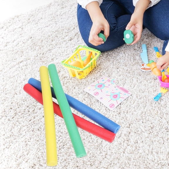 HONMEET 4-Pack Foam Relay Race for Training, Family Outdoor Games with , Design