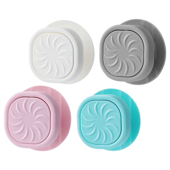 HONMEET 4Pcs Garbage Bin Bag Clips Easy to Use Trash Bag Holder Clips with Smooth Design