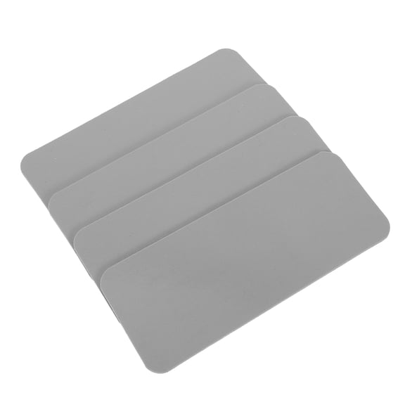 HONMEET 4Pcs Gray Heat Resistant Silicone Transfer Pad for Arts with Surface Protection
